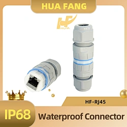 HF-RJ45 IP68 RJ45 Connector for Harsh Environments